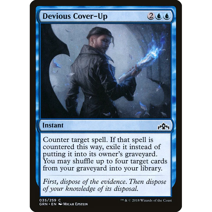Devious Cover-Up | Inglés | NM | GRN 1