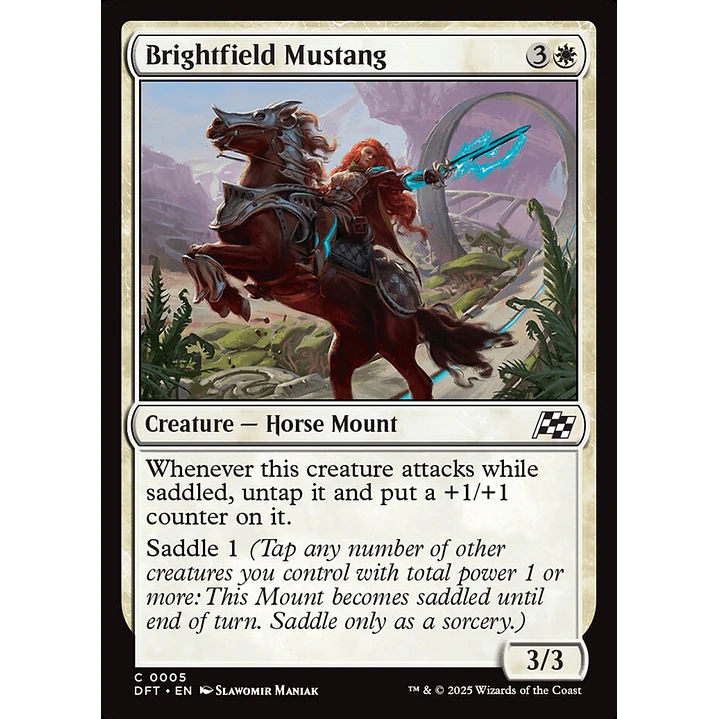 Brightfield Mustang | Inglés | NM | DFT 1