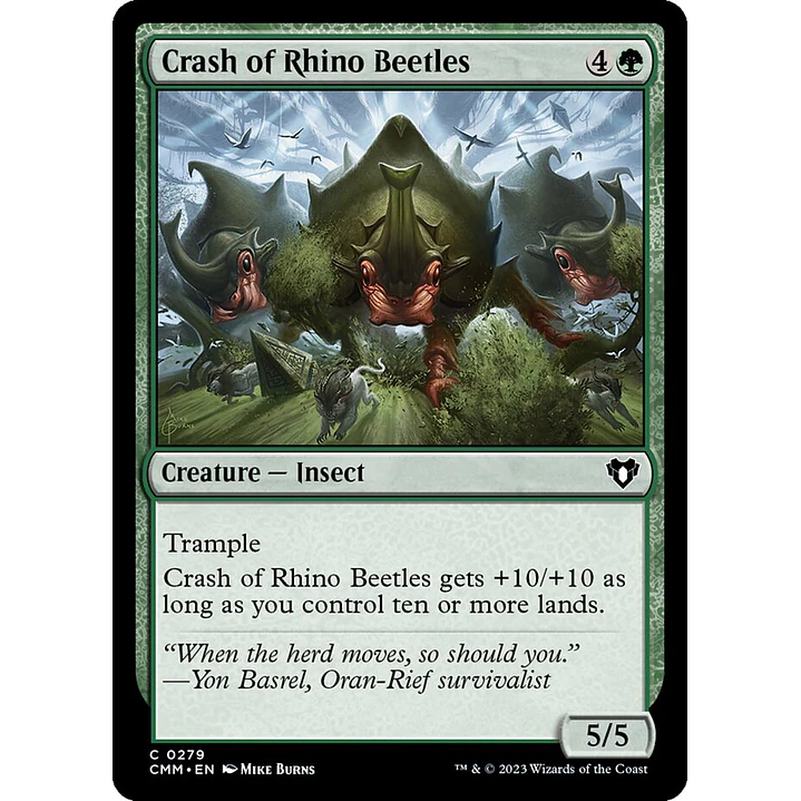 Crash of Rhino Beetles | Inglés | NM | CMM 1