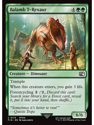 Balamb T-Rexaur | Inglés | NM | FIN