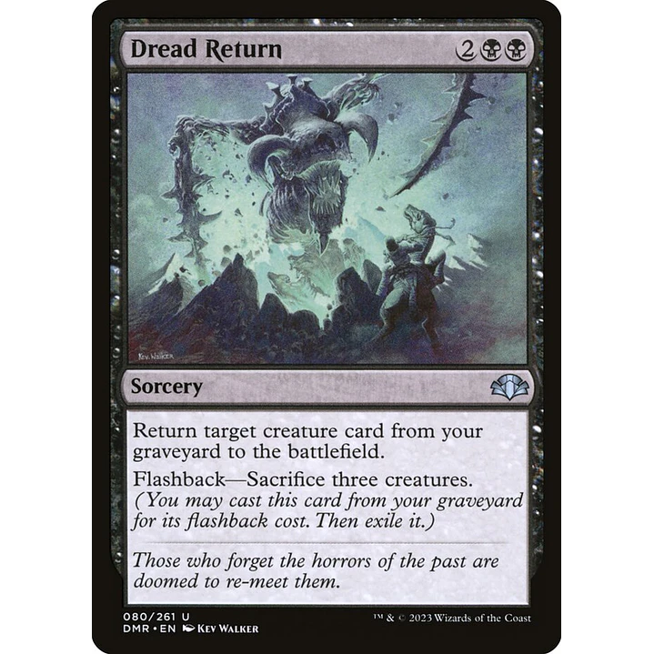 Dread Return | Inglés | NM | DMR 1