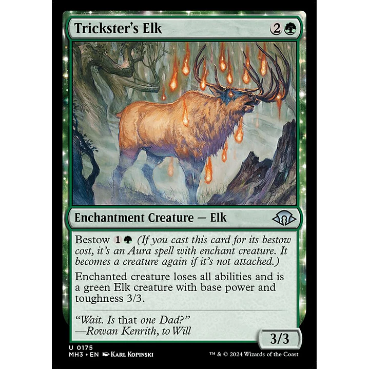 Trickster's Elk | Inglés | NM | MH3 1