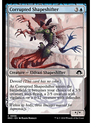 Corrupted Shapeshifter (foil) | Español | NM | MH3