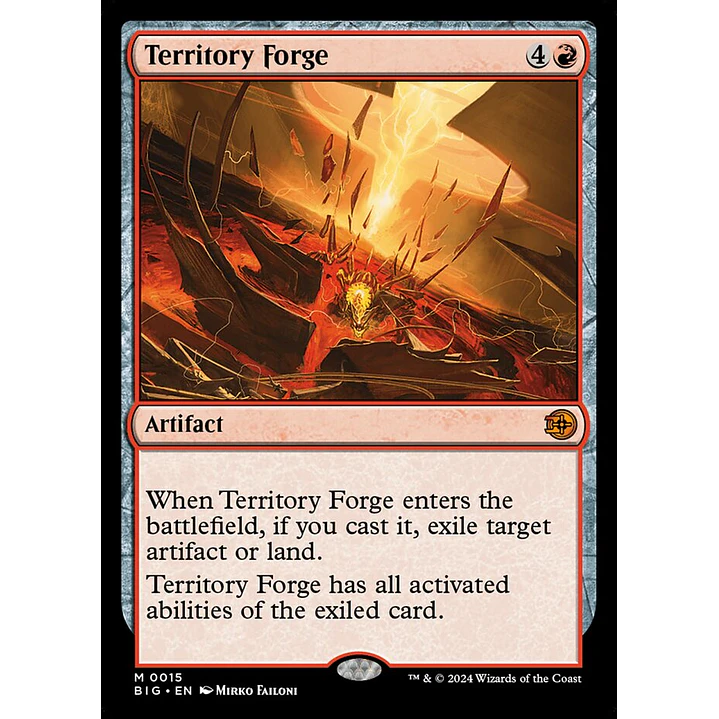 Territory Forge | Inglés | NM | BIG 1