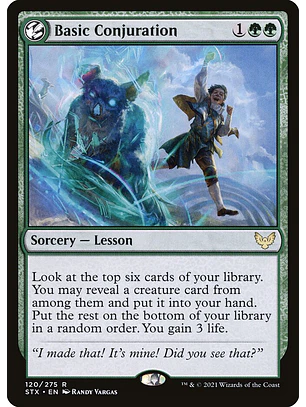Basic Conjuration | Japonés | NM | STX