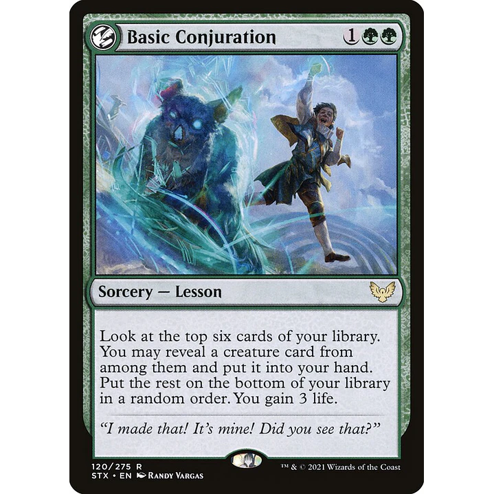 Basic Conjuration | Japonés | NM | STX 1