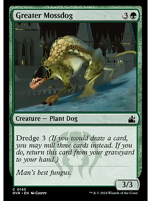 Greater Mossdog | Inglés | NM | RVR