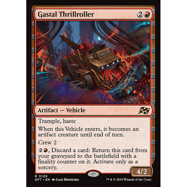 Gastal Thrillroller | Inglés | NM | DFT 1