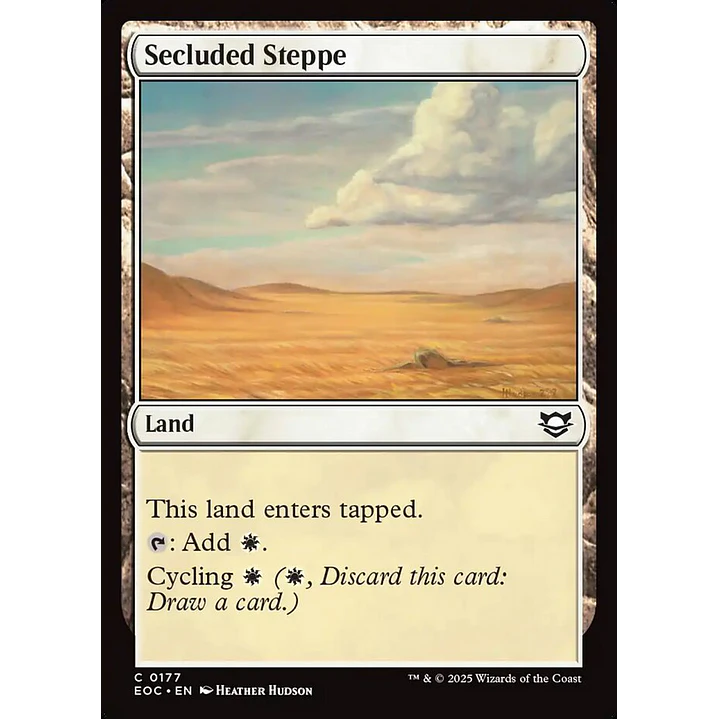 Secluded Steppe | Inglés | NM | EOC 1