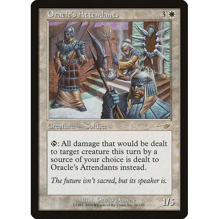 Oracle's Attendants (Retro Frame) | Inglés | NM | NEM 1