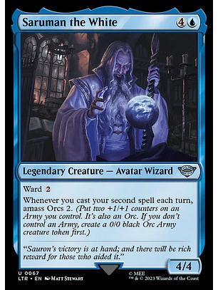 Saruman the White | Inglés | NM | LTR