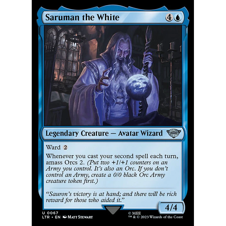 Saruman the White | Inglés | NM | LTR 1