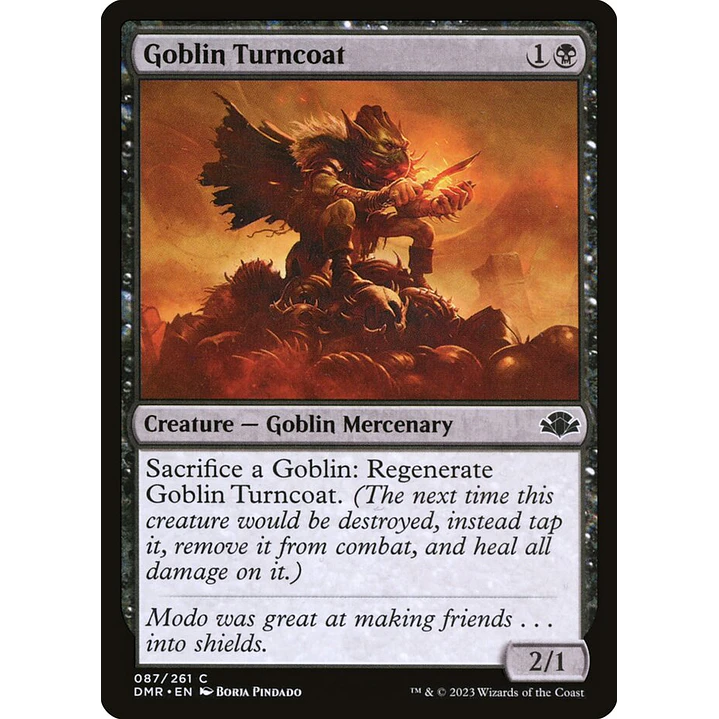 Goblin Turncoat | Inglés | NM | DMR 1