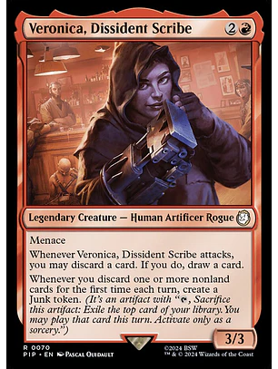 Veronica, Dissident Scribe | Inglés | NM | PIP