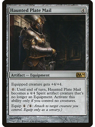 Haunted Plate Mail | Inglés | NM | M14