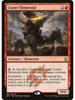 Crater Elemental | Español | NM | DTK