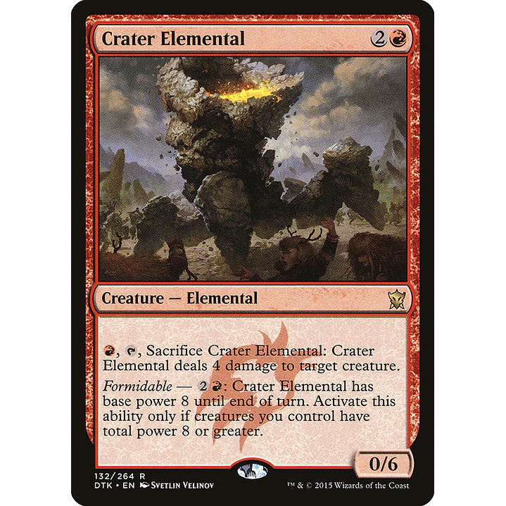 Crater Elemental | Español | NM | DTK 1