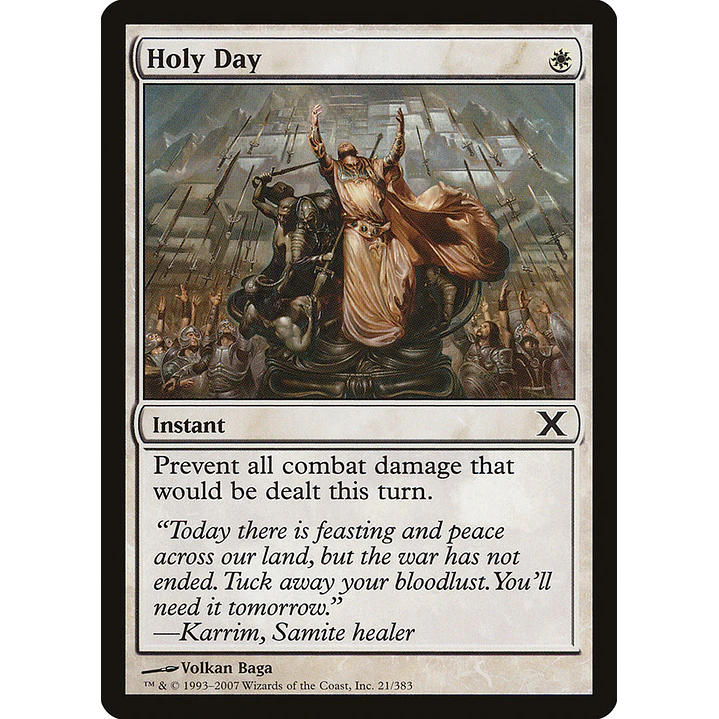 Holy Day | Inglés | NM | 10E 1