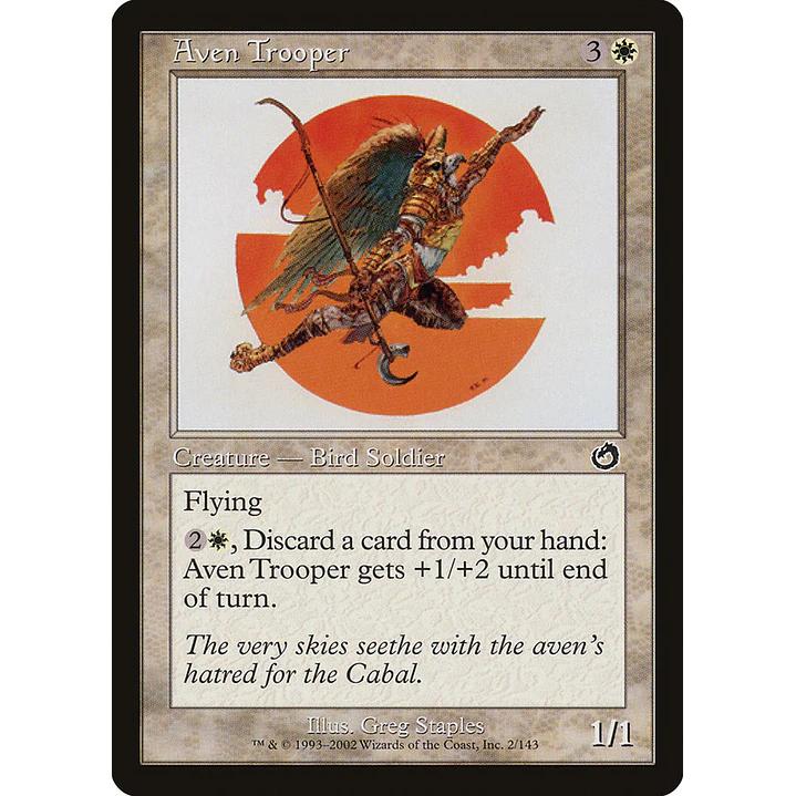 Aven Trooper (Retro Frame) | Español | NM | TOR 1