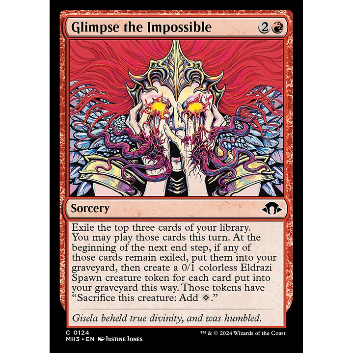 Glimpse the Impossible | Español | NM | MH3 1