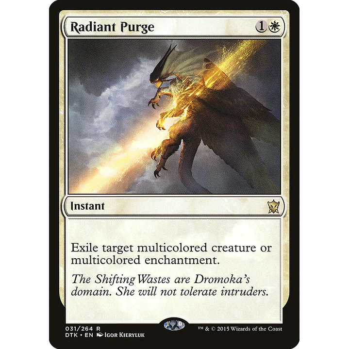 Radiant Purge | Español | NM | DTK 1