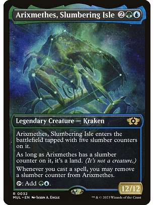 Arixmethes, Slumbering Isle (Showcase) | Inglés | NM | MUL