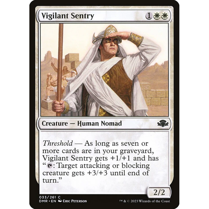 Vigilant Sentry | Inglés | NM | DMR 1