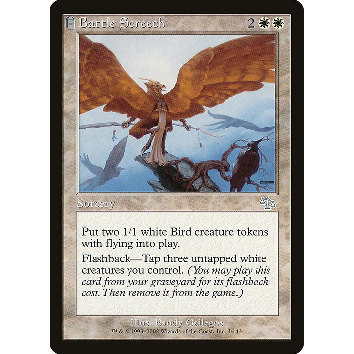 Battle Screech (Retro Frame) | Español | NM | JUD 1