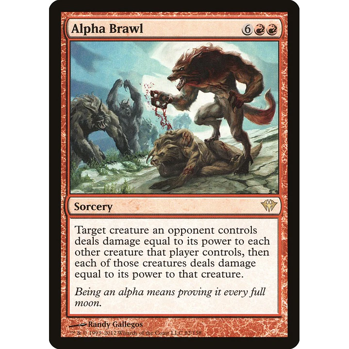 Alpha Brawl | Inglés | NM | DKA 1