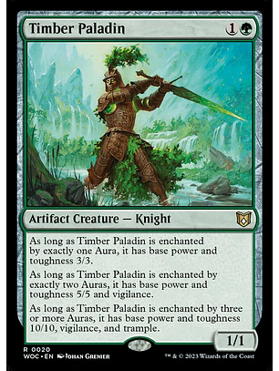 Timber Paladin | Inglés | NM | WOC