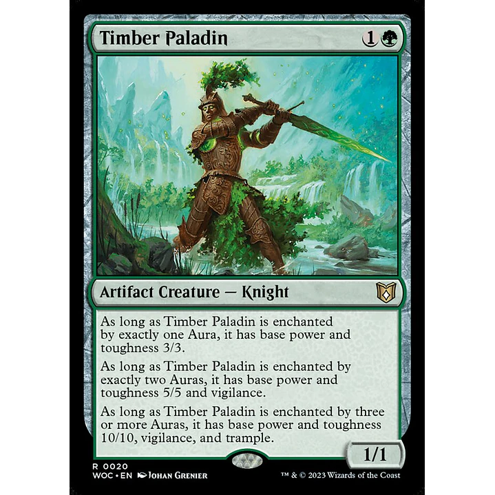 Timber Paladin | Inglés | NM | WOC 1