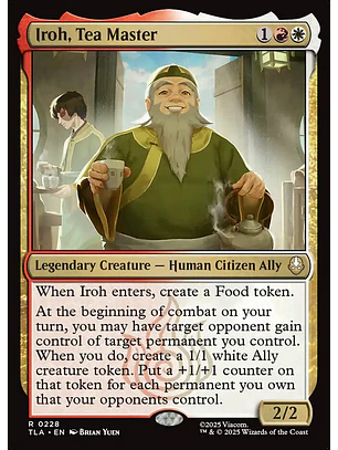 Iroh, Tea Master (foil) | Inglés | NM | TLA