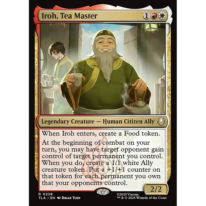 Iroh, Tea Master (foil) | Inglés | NM | TLA 1