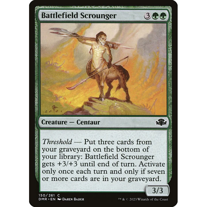 Battlefield Scrounger | Inglés | NM | DMR 1