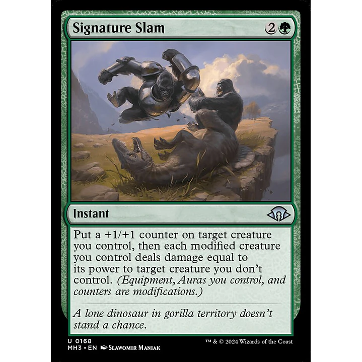 Signature Slam | Inglés | NM | MH3 1