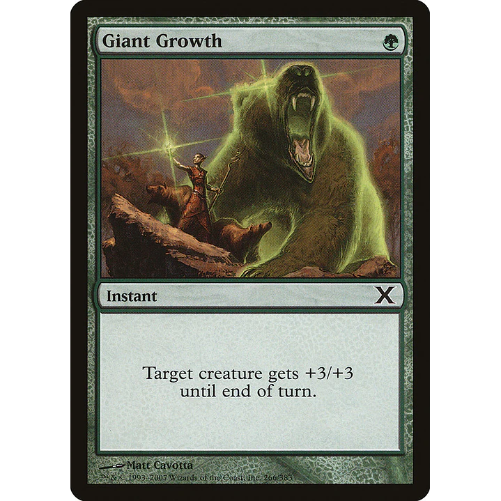 Giant Growth | Español | NM | 10E 1