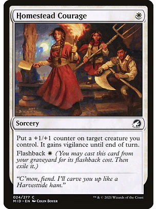 Homestead Courage | Español | NM | MID