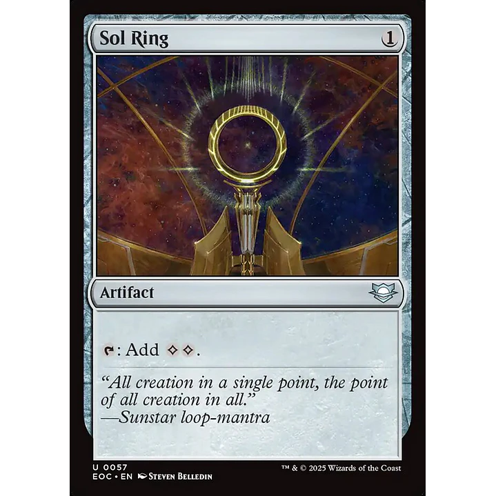 Sol Ring | Inglés | NM | EOC 1