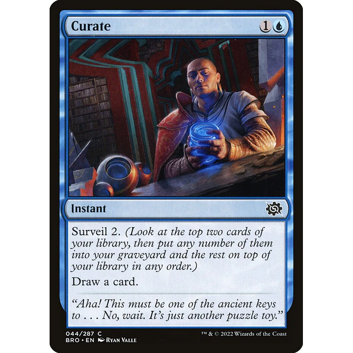 Curate (foil) | Español | NM | BRO 1
