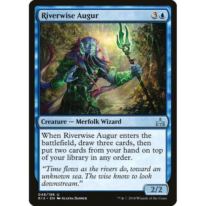 Riverwise Augur | Español | NM | RIX 1