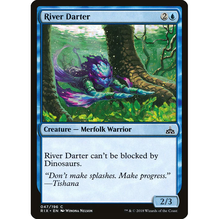 River Darter | Español | NM | RIX 1
