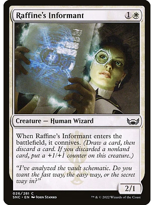 Raffine's Informant | Español | NM | SNC