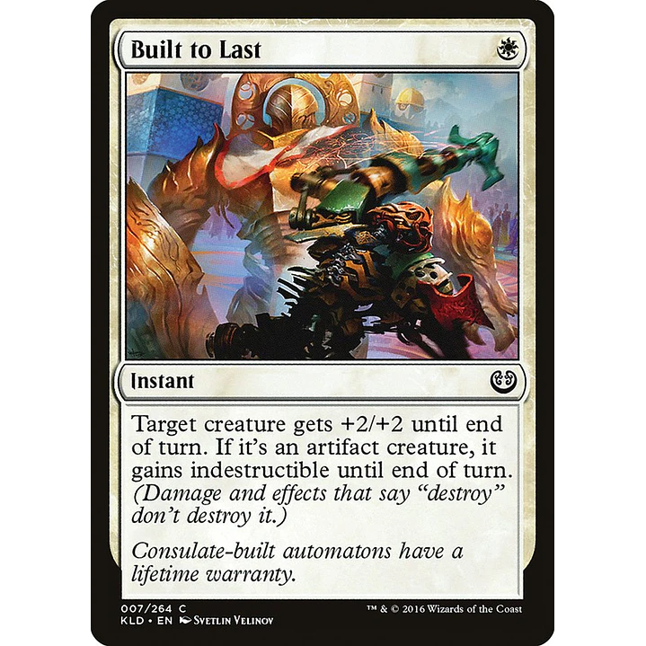 Built to Last | Español | NM | KLD 1