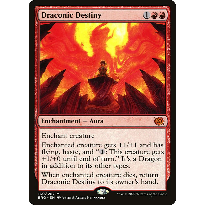 Draconic Destiny | Inglés | NM | BRO 1
