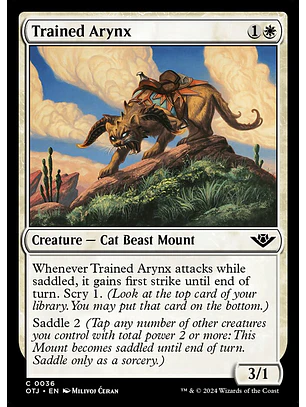 Trained Arynx | Español | NM | OTJ
