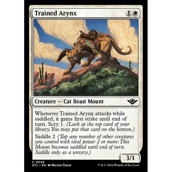 Trained Arynx | Español | NM | OTJ 1