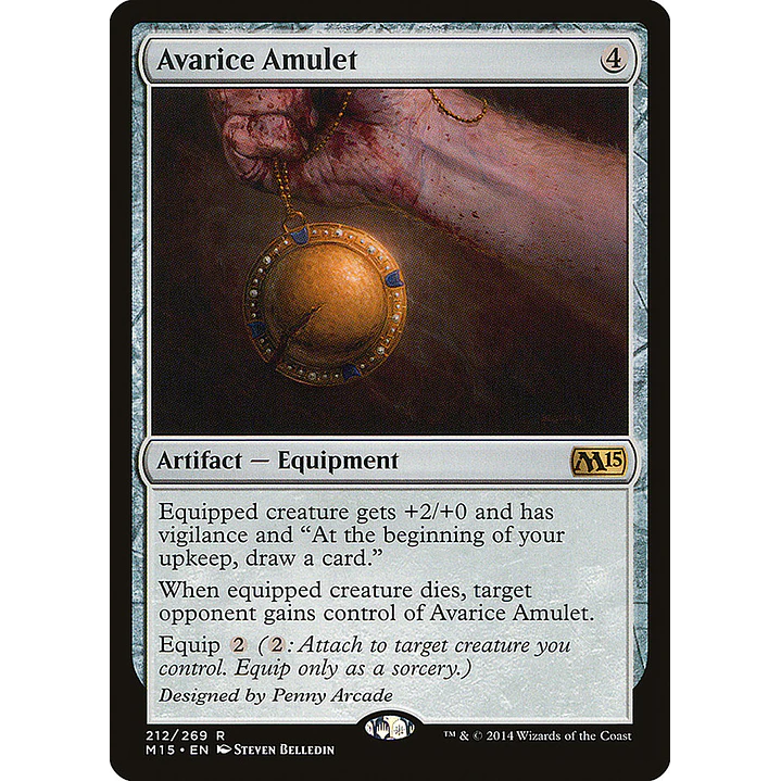 Avarice Amulet | Inglés | NM | M15 1