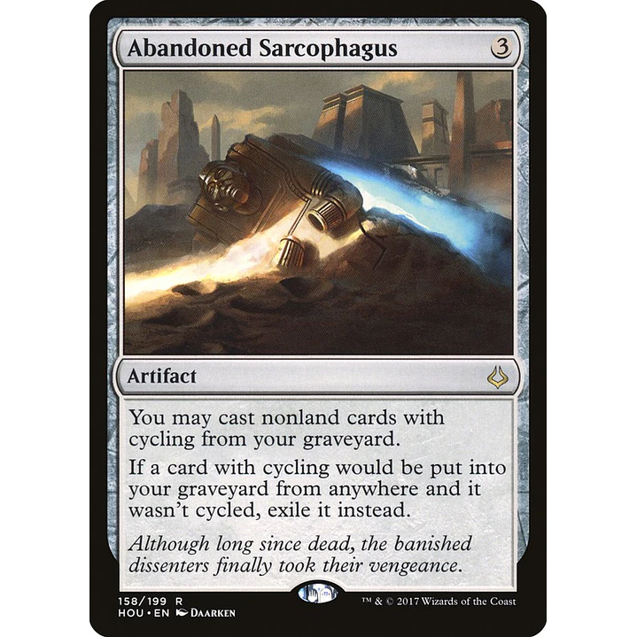 Abandoned Sarcophagus | Español | NM | HOU 1