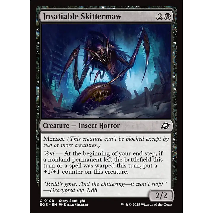 Insatiable Skittermaw | Inglés | NM | EOE 1