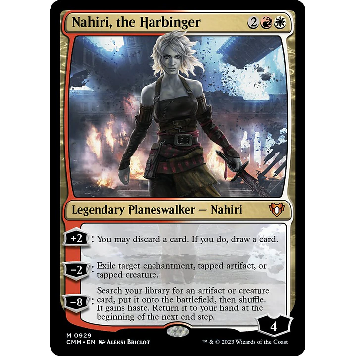 Nahiri, the Harbinger | Inglés | NM | CMM 1